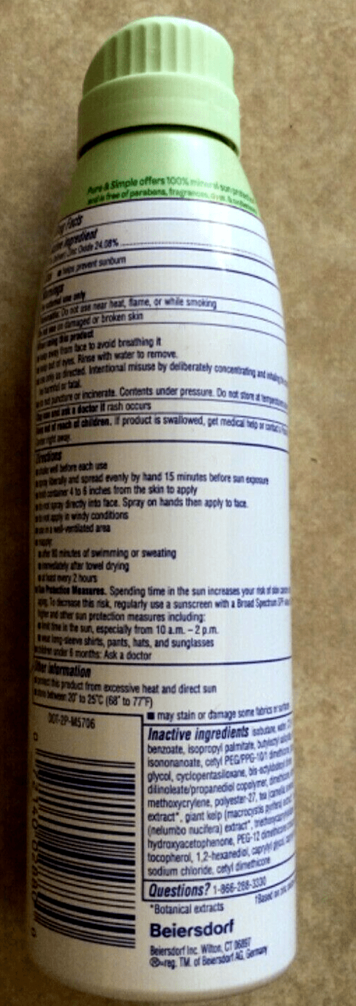 Coppertone Health & Beauty:Sun Protection & Tanning:Sunscreen Coppertone Pure and Simple 100% Mineral Sun Protection SPF 50 - 5 oz ~ New ~