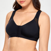 DELIMIRA Clothing, Shoes & Accessories:Women:Women's Clothing:Intimates & Sleep:Bras & Bra Sets DELIMIRA Women's Front Closure Wireless Back Support Full Coverage Bra ~ NWOT