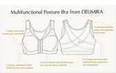 DELIMIRA Clothing, Shoes & Accessories:Women:Women's Clothing:Intimates & Sleep:Bras & Bra Sets DELIMIRA Women's Front Closure Wireless Back Support Full Coverage Bra ~ NWOT