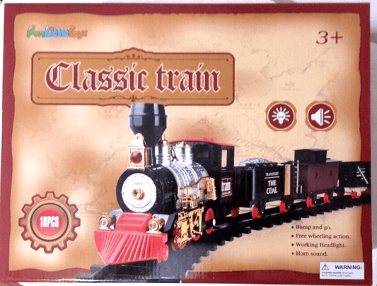 Fun Little Toys Toys & Hobbies:Electronic, Battery & Wind-Up:Battery Operated:1990-Now:Other Battery Op Toys 1990-Now Fun Little Toys Classic Train Set 18 Pieces ~ Batch # F-444-08169 ~ New in Box