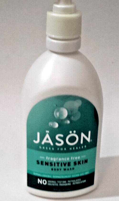 Jason Health & Beauty:Bath & Body:Body Washes & Shower Gels JĀSÖN Fragrance Free Sensitive Skin Hypoallergenic Body Wash, 16 Fl. oz.,