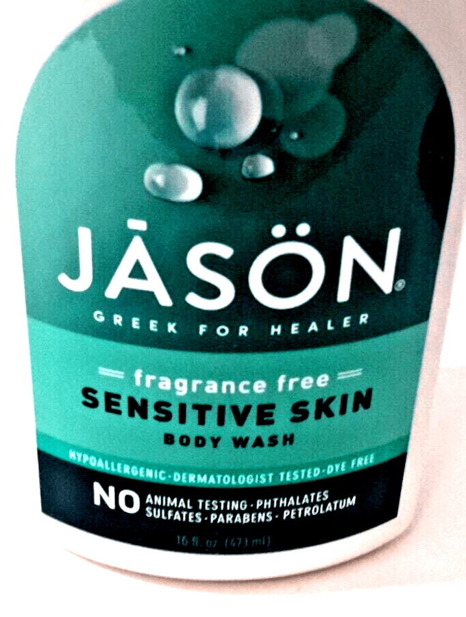 Jason Health & Beauty:Bath & Body:Body Washes & Shower Gels JĀSÖN Fragrance Free Sensitive Skin Hypoallergenic Body Wash, 16 Fl. oz.,