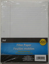 JOT Home & Garden:School Supplies:Other School Supplies Lot of JOT Filler Paper 200 Sheets Wide Rule + Copier Paper 75 Sheets - New