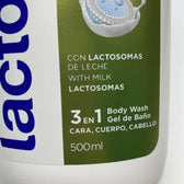 Lactovit Health & Beauty:Bath & Body:Body Washes & Shower Gels LACTOVIT MEN Active Revitalizing Lactosomas with Milk 3 in 1 Body Wash - 500 ml