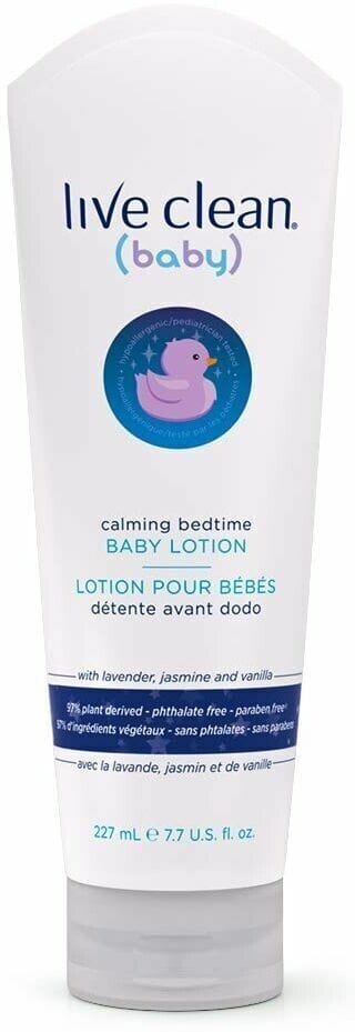 Live Clean (baby) Baby:Bathing & Grooming:Skin Care Live Clean Baby Calming Bedtime 10 oz-Bubble Bath & 7.7 oz-Baby Lotion Bundle