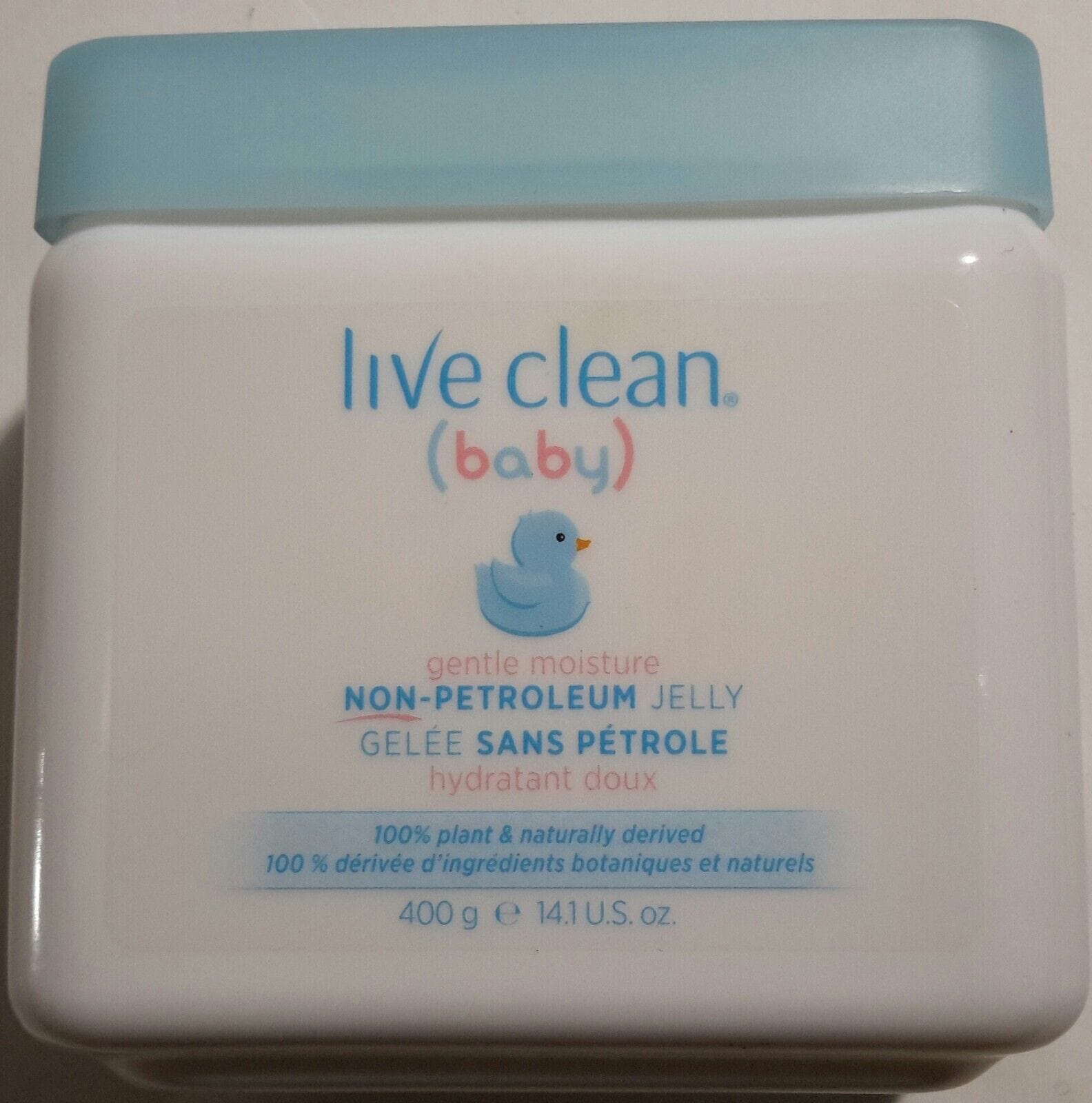 Live clean Baby:Bathing & Grooming:Skin Care 2-Pack ~ Live Clean Baby ~ Gentle Moisture Non-Petroleum Jelly ~ 14.1 oz / 400g