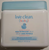 Live clean Baby:Bathing & Grooming:Skin Care 2-Pack ~ Live Clean Baby ~ Gentle Moisture Non-Petroleum Jelly ~ 14.1 oz / 400g