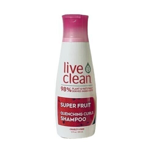 Live Clean Health & Beauty:Hair Care & Styling:Shampoos & Conditioners Live Clean Super Fruit Quenching Curls Shampoo 98% Plant Derived ~12 fl oz/355mL