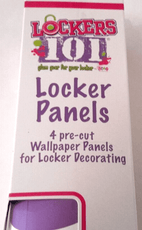 Lockers 101 Home & Garden:School Supplies:Other School Supplies LOCKERS 101 Locker Panels Glam Gear for your Locker ~ 4 Pre- Panels ~ New