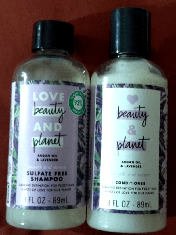 Love Beauty and Planet Health & Beauty:Hair Care & Styling:Shampoos & Conditioners Love Beauty & Planet - Argan Oil & Lavender Conditioner & Shampoo - 3 fl oz each