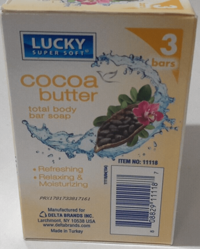 Lucky Brand Health & Beauty:Bath & Body:Body Soaps 2 x 3-Pack Lucky Super Soft Cocoa Butter Total Body Bar Soaps ~ 3.2 oz Each