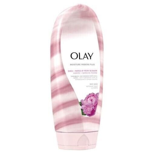 Olay Health & Beauty:Bath & Body:Body Washes & Shower Gels Olay Moisture Ribbons Shea + Notes of Peony Blossom Body Wash, 18 fl oz