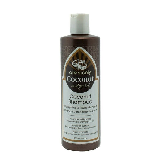 One 'n Only Health & Beauty:Hair Care & Styling:Shampoos & Conditioners One 'N Only Coconut with Argan Oil Shampoo Nourishes & Hydrates Restore - 12 oz