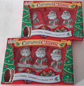 Palmer Home & Garden:Food & Beverages:Pantry:Sweets & Chocolate:Chocolate Sweets & Assortments Palmer Caramel Claus Soft Creamy Caramel in a Chocolaty Shell 3 oz Ea (2 Packs)