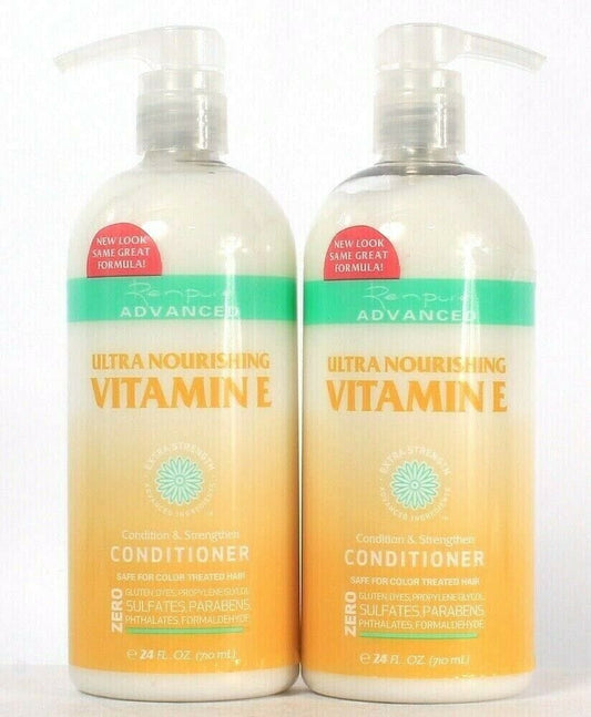 Renpure Health & Beauty:Hair Care & Styling:Shampoos & Conditioners 2 Renpure Advanced Ultra Nourishing Vitamin E Strengthening Conditioner - 24 oz