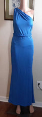 SheIn Clothing, Shoes & Accessories:Women:Women's Clothing:Dresses Shein Size XS Blue Maxi Open Back Dress with a Braided Rear Strap ~ NWOT