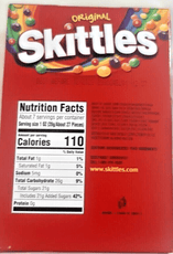 Skittles Home & Garden:Food & Beverages:Pantry:Sweets & Chocolate:Candy:Boiled & Hard Sweets Original Skittles Book of Awesome Bite Size Candies~ 6.51 oz (184.56g)~ BB 12/23